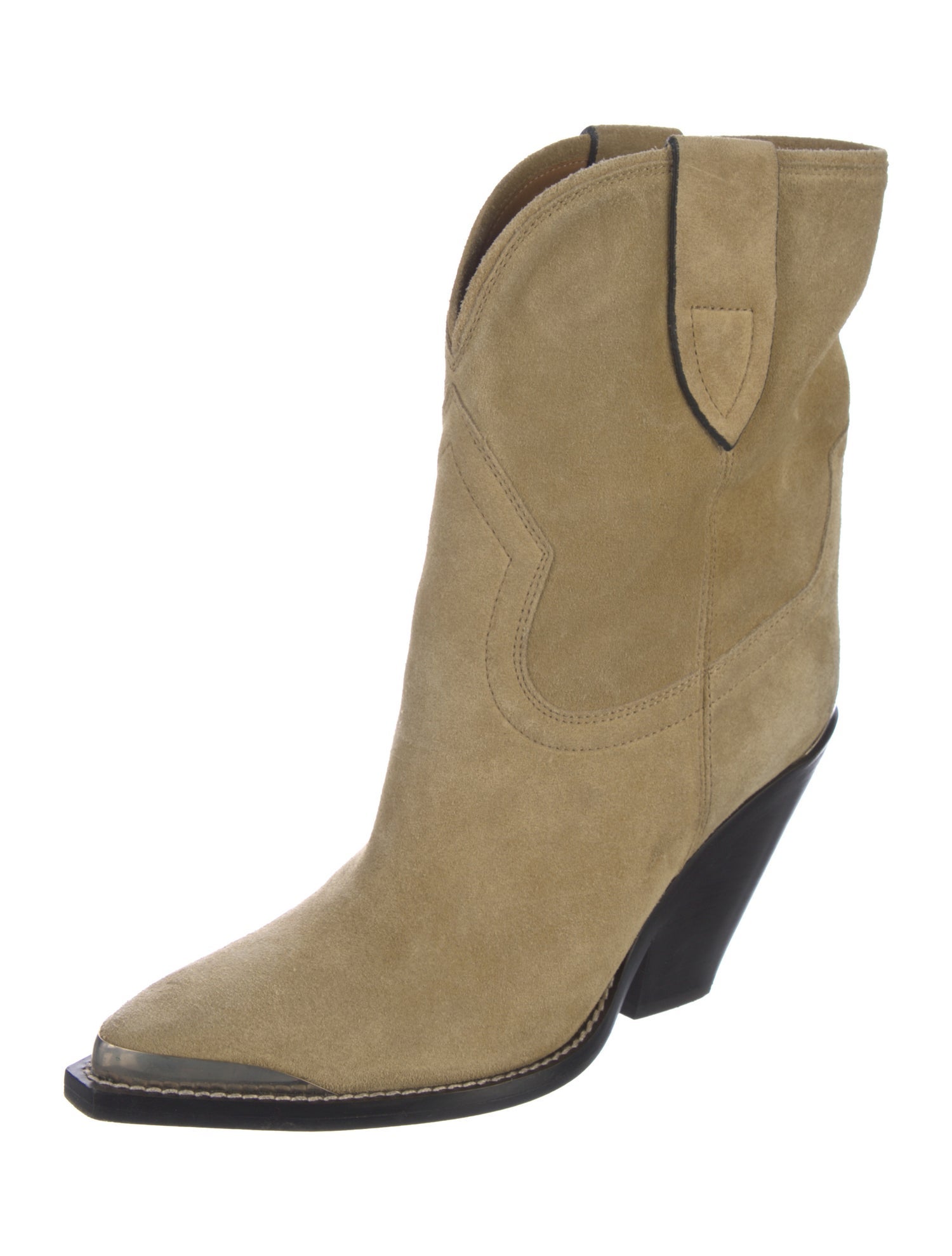 Isabel Marant Suede Western Boots
